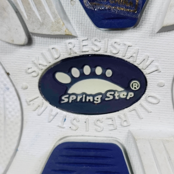 Spring Step Berman Pro Men's Leather Slip Resistant White Shoes Sz 9.5-10, EU 43 - Picture 8 of 10